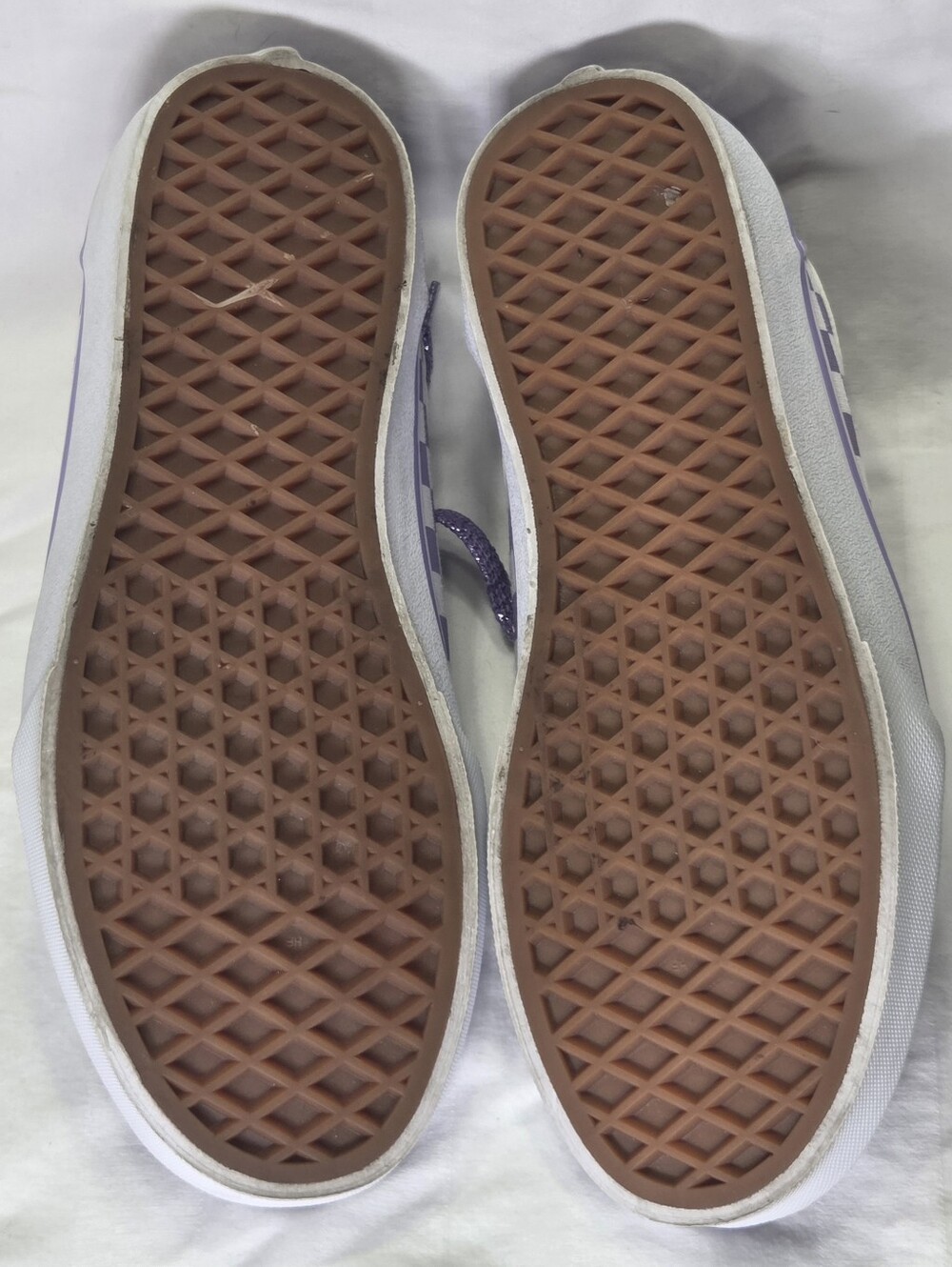 Vans Checkerboard Lavender Low Top Sneakers - Picture 9 of 10